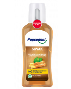 Pepsodent Mouthwash Siwak 18x150ml